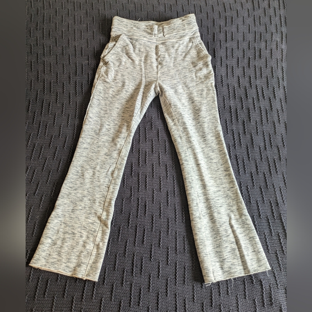 FreePeople Movement Heather Gray Flare Sweatpants